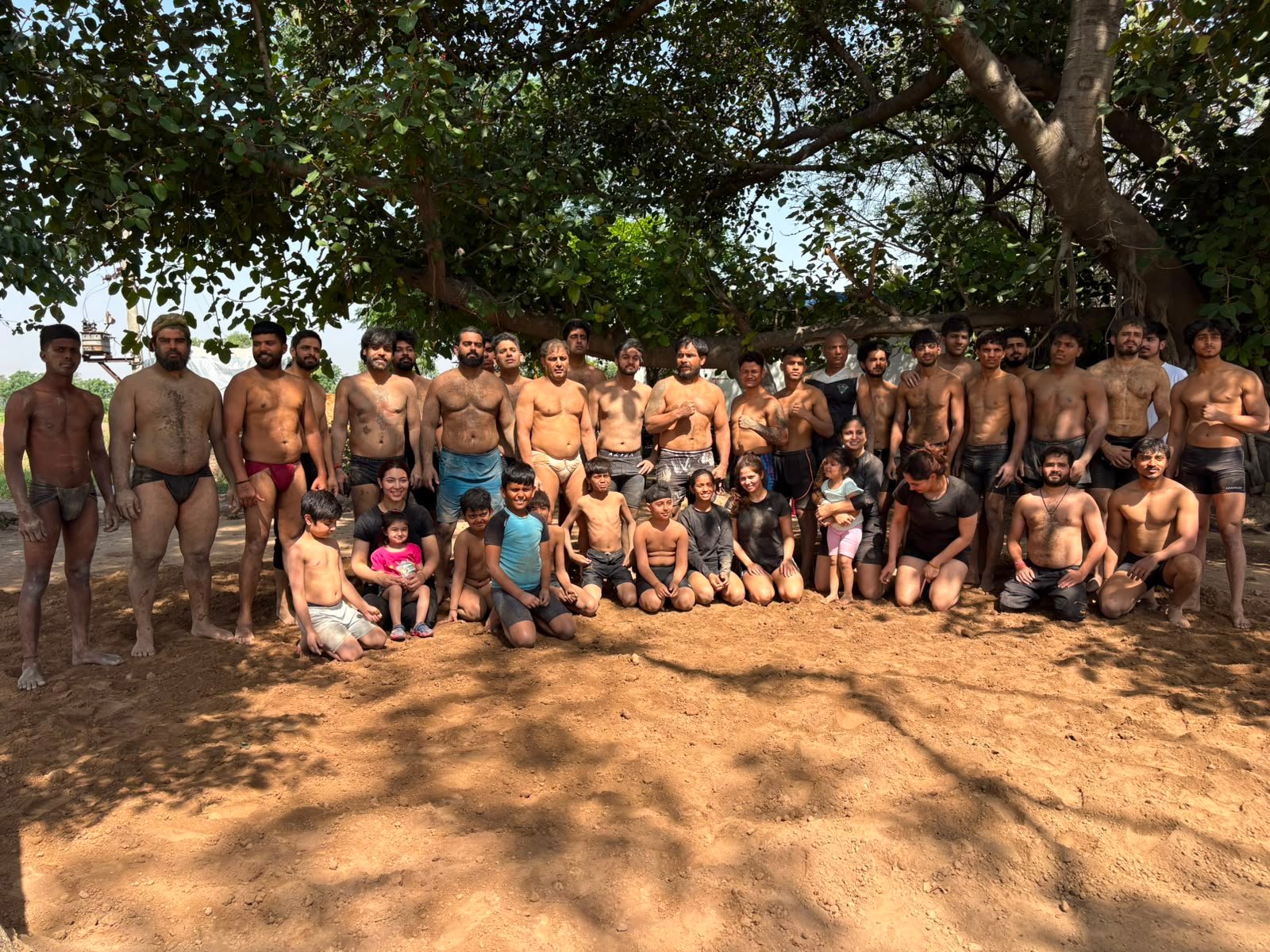 Wrestling and grappling drills at Kings Academy of Martial Arts Chandigarh